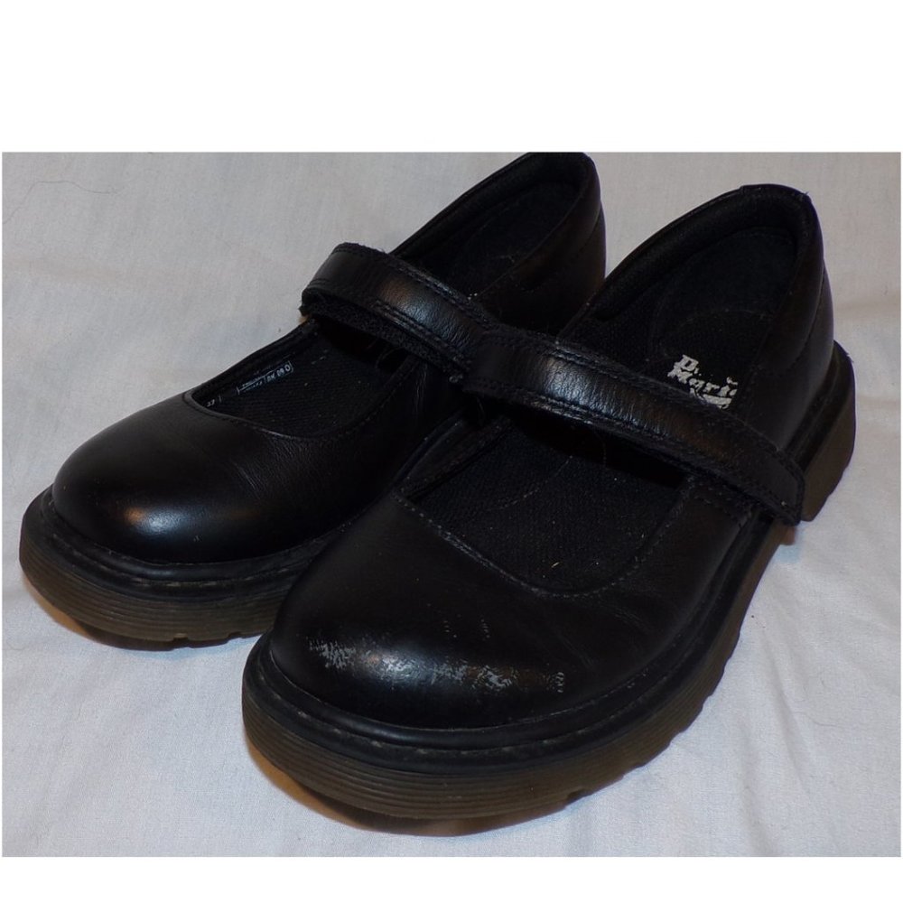 Girls Doc Martens Mary Jane Platforms